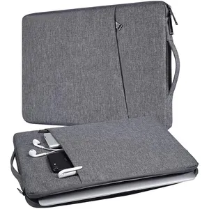 Laptop çantası 15.6-6 inç Laptop Case yumuşak bilgisayar çantası ofis seyahat iş için Macbook Air Pro Xiaomi MateBook HP Dell