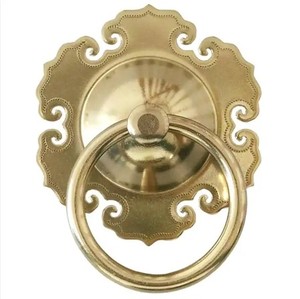 Offre Spéciale – Poignées Anneau pour Armoires de Cuisine, Têtes de Poignées Décoratives, Poignées Médausa pour Meubles, en Laiton et Acier Moderne – Vente Directe Usine - Product Image 1
