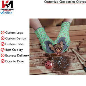 Gardening Gloves, Lightweight Non-Slip Garden Work Gloves For <b>Planting</b>, And Outdoor Tasks BY KARIMAN MANUFACTURING - Product Image 6