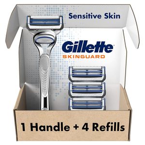 Kit de Afeitado Gillette Labs para Hombre con Barra Exfoliante y Triple Cuchilla, Incluye 1 Mango, 2 Recambios de Cuchillas y 1 Soporte Magnético, Hecho en EE. UU. - Product Image 3