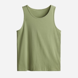 เสื้อกล้ามสำหรับผู้ชายน้ำหนักเบาทรงพอดีตัวปกติเสื้อกล้ามใส่วิ่งเสื้อผู้ชายผ้าฝ้าย - Product Image 4