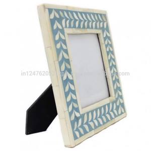 Álbumes de Fotos con Marco Artesanal Horizontal Ligero con Incrustaciones de Hueso, Diseño Monocromático, Elegante Decoración para Habitaciones, Juegos de Regalo - Product Image 2