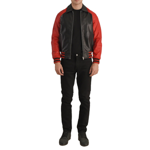 Chaquetas Varsity Casuales Unisex de Alta Calidad para Hombre, Personalizadas con Letras en Relieve, Resistentes al Viento, Transpirables y Ecológicas - Product Image 1