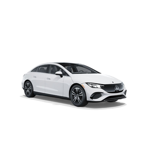 Taille de pneu Cuir Les options modernes de berline exécutive électrique de Mercedes-Benz incluent la direction gauche EQE Intérieur sombre AWD Drive R15 - Product Image 5