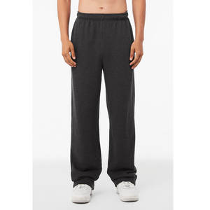 PANTALÓN DE CHÁNDAL RECTO DE ESPONJA UNISEX, pantalón personalizado de lana para hombre, pantalones de chándal de pierna recta para correr - Product Image 6