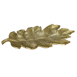 Bandeja de metal plateado de diseño A-One, bandeja de mesa de diseño elegante, bandeja para servir alimentos con asa, perfecta para ocasiones y uso diario - Product Image 4