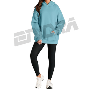Sudadera con capucha de gran tamaño irrompible para mujer, ropa de calle informal, jersey de manga larga, Sudadera con capucha de algodón suave, sudadera de moda holgada - Product Image 2