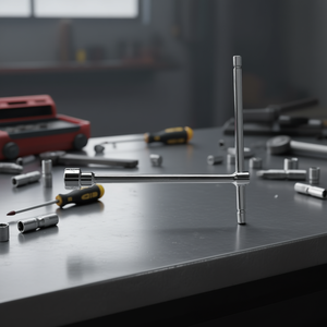 Llaves Hexagonales con Mango en T Cromadas, Herramienta de Calidad Premium para Uso Profesional - Product Image 3