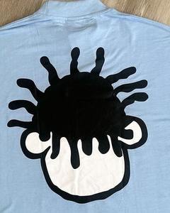 Camiseta Corta de Alta Calidad, Estilo Holgado, Personalizada con Estampado, Ropa de Verano para Hombre, Algodón/Poliéster, Secado Rápido, Transpirable - Product Image 3