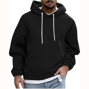 เสื้อสวมหัวมีฮู้ดของผู้ชายสำหรับฤดูใบไม้ร่วงฤดูหนาวชุดกันเหงื่อผ้าคอตตอนปัก100% คุณภาพสูงสไตล์วินเทจพิมพ์ลายแบบเก่า - Product Image 1