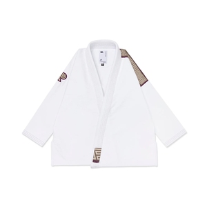 Kimono de Jiu-Jitsu de haute qualité personnalisable 100% coton pour le style, sur mesure, blanc, adulte, impression de logo personnalisée, vêtements d'arts martiaux - Product Image 2