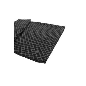 Black Printed Diamond Pattern Shawl 65x190 - Product Image 2