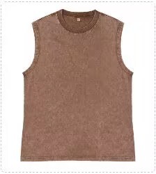 Camiseta sin mangas de gimnasio de algodón pesado para hombre, camisetas sin mangas con logotipo personalizado, camisetas holgadas, camiseta para hombre, envío DDP - Product Image 5