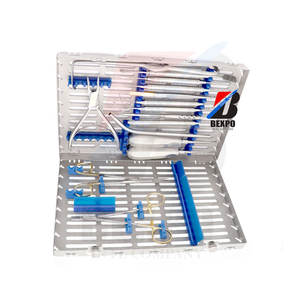 Suporte agulha crile-madeira cânula de sucção Lucas Cureta cirúrgica Kit osteotomia cirúrgica dental instrumentos - Product Image 5