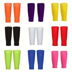 High Quality Smart Soccer <b>Football</b> <b>Leg</b> <b>Sleeves</b> Custom Logo Printed Pattern Sweat Bottom Digital Printing Method - Product Image 3