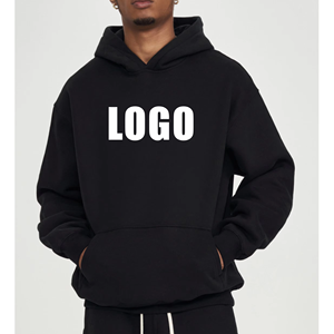 Sudadera con Capucha Moderna para Hombre, 100% Algodón, Transpirable, con Cierre, Estampada, Lavada con Piedras, Bordada, para Uso Diario, Gimnasio, Aire Libre y Ciudad - Product Image 5