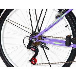 Bicicleta Dorello Bisiklet 2650 Morada de Una Velocidad, Bicicleta Urbana de 700c con Cuadro de Acero y Horquilla de Aluminio para Damas - Product Image 4
