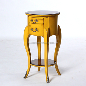 Table de jardin en bois d'acajou, numéro de série 7405, avec 2 tiroirs supplémentaires et design minimaliste moderne - Product Image 2