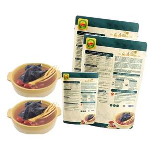 Sopa instantánea nutritiva lista para comer ISO HACCP y OEM Comida saludable Ginseng de pollo negro cocido a fuego lento de Vietnam Sin conservantes - Product Image 2