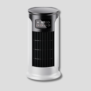Ventilador Eléctrico Portátil de 60W con Motor de Corriente Continua, Diseño Compacto para Uso en el Hogar y la Oficina, Hecho de Plástico Resistente - Product Image 1