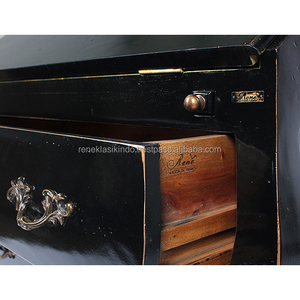 Armoire pour enfants, numéro de série 2608, bois d'acajou, 7 tiroirs, design moderne - Product Image 4