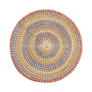 Wholesale Retro Seagrass Table Decoration Accessories Customizable 6pcs <b>Placemat</b> <b>Set</b> for Kitchen Dining Occasions OEM Carton - Product Image 3