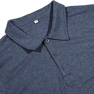 Polo de poliéster 100% de alta calidad para hombre, camiseta personalizada con estampado de secado rápido, diseño de manga corta, polos que absorben la humedad - Product Image 5