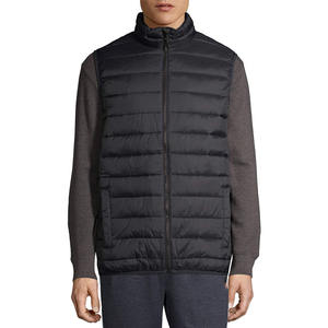 Venta al por mayor unisex chaqueta cortavientos Softshell media manga Formal Puffer chándal a prueba de viento cremallera teñida chaqueta lavada - Product Image 1