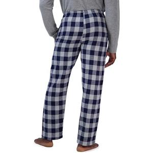 Pantalon en flanelle décontracté pour hommes de qualité supérieure pantalon en laine mélangée de printemps pantalon à carreaux ample ODM - Product Image 4