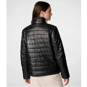 Chaqueta Acolchada de Piel de Oveja, Nueva Moda, Plegable, para Mujer, Abrigo Elegante y Cálido para Clima Frío - Product Image 4