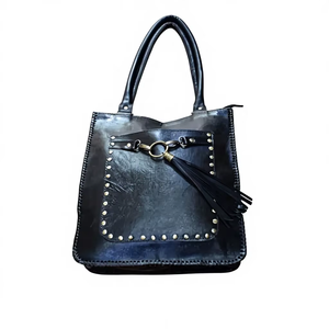 Mochila Práctica de Cuero Genuino Moroccan Soul Modelo 062 con Patrón de Letras MA Origin para Viaje - Product Image 2