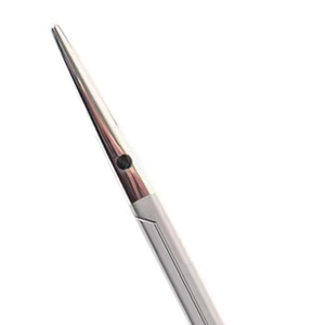Ciseaux à points chirurgicaux en acier inoxydable à lames tranchantes Ciseaux de pansement médical avec poignée noire pour usage hospitalier - Product Image 3