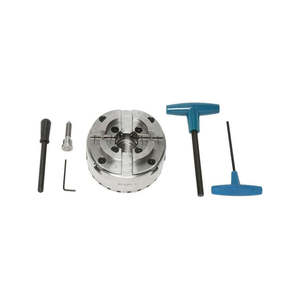 Mandrin auto-centrant en acier à 4 mors pour machines de fraisage et de tournage, mandrin à pince manuel, mandrin de tour à 3 mors pour serrage - Product Image 1