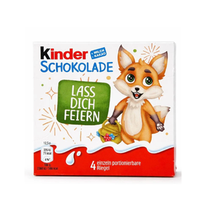 Kinder Riegel, lot de 4, 50g chacun, 8,7g de protéines, 0,313g de sel, pour un profil nutritionnel équilibré, distribution en gros - Product Image 3
