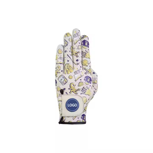 Guantes de golf de cuero Cabretta personalizados de alta calidad OEM fabricante superior guantes Cabretta de piel de oveja con logotipo y diseño personalizados - Product Image 3