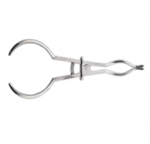 Pinzas de abrazadera de presa de goma Presa de goma dental Herramientas restaurativas de acero inoxidable Instrumentos quirúrgicos dentales - Product Image 2