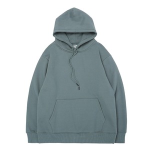 Sudadera con capucha negra unisex de alta calidad 300GSM French Terry Boxy Pullover de gran tamaño pesado OEM servicio al por mayor cuello con capucha - Product Image 1