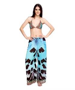 OEM femmes 2025 mode pantalon imprimé ample doux taille moyenne pantalon pour un usage quotidien 2025 nouvelle mode - Product Image 4