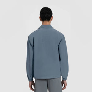 Chaqueta de Entrenador para Hombre con Logotipo Personalizado al por Mayor, Chaqueta de Invierno Informal de Alta Calidad con Cuello Alto, Chaqueta Larga de Invierno - Product Image 3