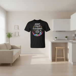 T-shirt pour femme de ménage, femme au ménage, ou responsable des locaux - Produit promotionnel - Product Image 3