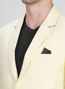 Blazer et veste pour homme très demandés, finition lisse, design élégant pour le bureau, disponible au prix d'usine - Product Image 4