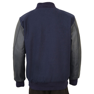 2025 nouvelles vestes universitaires respirant col rond impression de Logo personnalisé manches longues collège Baseball veste pour hommes - Product Image 2