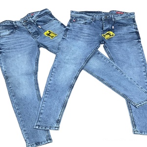 Professional OEM <b>Jeans</b> Manufacturer Custom Logo Business Men Denim Pants with Patches Acid Wash and Modern Cuts - Product Image 6