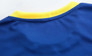 Ensemble de maillots de football en polyester à sublimation, personnalisés avec le nom de l'équipe, de haute qualité, à séchage rapide, pour adultes, OEM - Product Image 4
