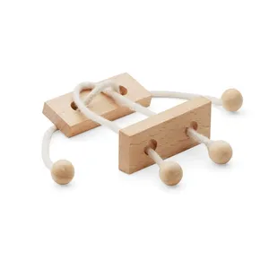 Jouets promotionnels personnalisés en bois NEURONA, puzzles, gadgets - Product Image 4