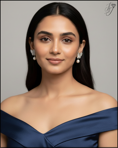 Pendientes de Perlas de Agua Dulce con Forma de Mariposa, Joyería de Perlas Naturales para Fiestas de Novia, Cumpleaños, Bodas, Fiestas, Día de San Valentín - Product Image 3