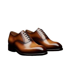 <b>Men's</b> Trendy Oxford Casual Genuine Leather Business Formal Handmade High Quality <b>Shoes</b> Autumn Low-Cut - Product Image 1