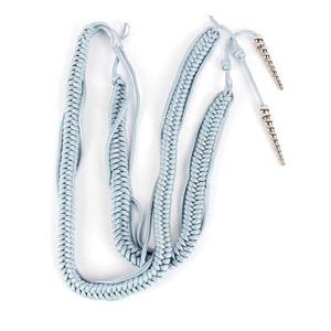 Usine or fil doré épaule Aiguillette cordons uniformes Lamis Industries fait à la main avec des pointes en métal - Product Image 2