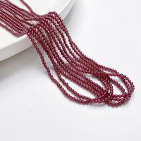 Vente chaude à facettes véritable pierre précieuse naturelle 3mm coupe perles en vrac pour la fabrication de bijoux