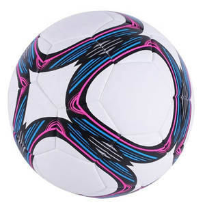 High Quality Custom PU <b>Leather</b> Soccer Ball Official Size 5 <b>Football</b> for Sports and Training Direct from Manufacturer Supply - Product Image 4